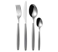Guzzini My Fusion Set 24 Posate, 16.8 x 7.5 x 25.5 cm, Grigio (Grey)