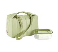 Guzzini - On The Go, Borsa Termica Grande con Contenitore 'Handy Bio' - Verde Avocado, 30x18xh30 cm - 12 Lt - 032916253