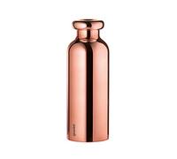 Guzzini - On The Go, ENERGY, Bottiglia Termica da Viaggio - Oro Rosa, Ø 7.3 x h21.2 cm | 500 cc - 116700101