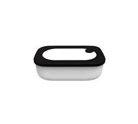 Guzzini On The Go Lunchbox con Contenitore, Spalvieri & Del Ciotto, 20 x 12 x h7 cm, 900 cc, Bianco