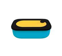 Guzzini On The Go Lunchbox con Contenitore, Spalvieri & Del Ciotto, 20 x 12 x h7 cm, 900 cc, Giallo