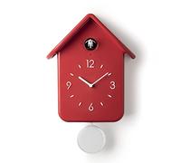 Guzzini Orologio Qq Home, Rosso, 24.8 x 12 x h39 cm