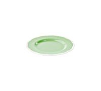 Guzzini - Piatto dessert in melamina Flora 'Table Decor' (Verde Polvere)
