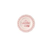 Guzzini - Piatto dessert melamina Josephine 'Table Decor' (Rosa Polvere)