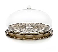 Guzzini - Vanity, Set tortiera, fumo, in Bio-based SAN e Bio-based SMMA - TERRA