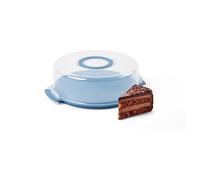Guzzini Porta torta CHEF LINE Cake & Go bassa Azzurro