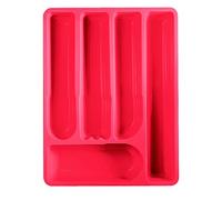 Guzzini Portaposate Kitchen Active Design, Rosso, 39.5 x 30 x h5.5 cm