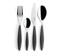 GUZZINI SERVIZIO POSATE 24 PEZZI PER 6 PERSONE IN ACCIAIO INOX 18/10 - FEELING