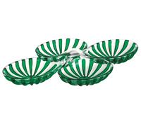 Guzzini - Set 2 antipastiere in bio-based plastic, verde, Dolcevita