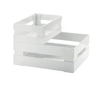 Guzzini Set 2 Cassette Kitchen Active Design, Bianco, 30.5 x 22.5 x h19.5 cm