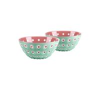 Guzzini - Set 2 ciotoline cm. 12 'Le Murrine' (Verde Matcha-Bianco-Malva)
