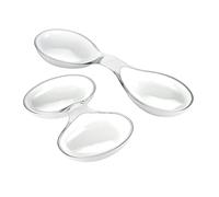 Guzzini Set 2 Contenitori Antipasti Glam/Vintage, Trasparente, 35 x 22 x h5.5 cm