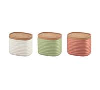Guzzini -SET 3 BARATTOLI S 'TIERRA'Colori decori vari