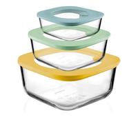 GUZZINI GUZZINI Set 3 Contenitori Ermetici con Coperchio
