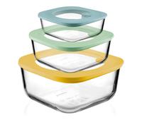 GUZZINI Set 3 Contenitori Ermetici con Coperchio