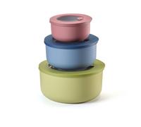 Guzzini Set 3 contenitori tondi ermetici con coperchio