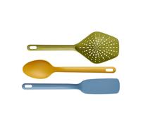 Guzzini Set 3 mestoli: Schiumaiola, Cucchiaione, Spatola Guzzini