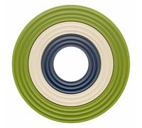 GUZZINI Set 3 Sottopentole 3in1 Ring Verde, Beige, Blu