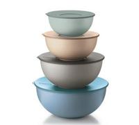 Guzzini Set 4 Contenitori Everywhere Ermetici con Coperchio Multicolor