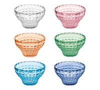 Coppette da macedonia TIFFANY in acrilico set 6 pezzi Ø12xh7 cm - 300 cc Multicolor multcolor