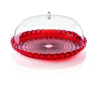 GUZZINI SET TORTIERA PICCOLA CON CAMPANA Ø 30 X 16 CM IN PLASTICA - TIFFANY