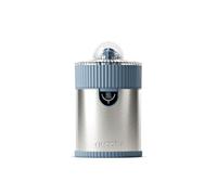Guzzini, Sous Chef, Spremiagrumi con Coperchio Antipolvere, 100W, Acciaio Inox, Bio-Based, Doppio Cono 2-in-1, Beccuccio Salvagoccia (Blue Navy)