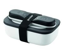 Guzzini Store&Go Set Lunch Box con Posate da viaggio Bianco