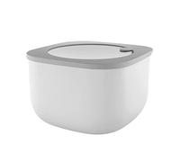 Guzzini Store&More Kitchen Active Design Contenitori Ermetici Alti per Frigo/Freezer/ Microonde (L), 19.5 x 19.5 x 12.3 cm, Grigio (Dark Grey)