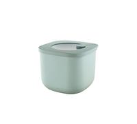 Guzzini Store&More Kitchen Active Design Contenitori Ermetici Alti per Frigo/Freezer/ Microonde (S), 12.2 x 12.2 x 9.8 cm, Verde (Sage Green)