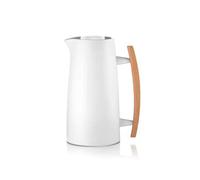 Guzzini Termos Caraffa Termica Riviera Thermos Caldo Freddo Tavola 1 Litro Plastica Legno Bianco Latte