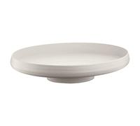 Guzzini - Tierra, ciotola/piatto frutta - 750ml, bianco latte, ovale 43 x 30x h8,9cm - 179700156, bianco