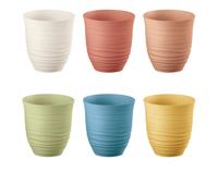 Guzzini Tierra Set 6 bicchieri bassi in plastica Made in Italy