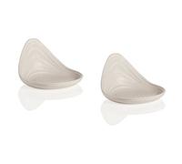 Fratelli Guzzini S.P.A. Tierra, set 2 porta snack bianco latte Tierra, set 2 porta snack bianco latte