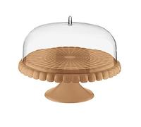 Guzzini - Tiffany, Alzata con Campana Piccola, Tortiera con Coperchio - Terracotta, Ø 30 x h27 cm - 199401242