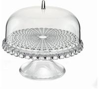 Guzzini - Tiffany, Alzata con Campana Piccola, Tortiera con Coperchio - Traspare