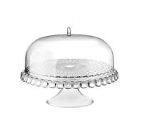 Guzzini - Tiffany, Alzata Torte con Campana - Trasparente, Ø 36 x h28 cm - 19940