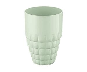Guzzini - Tiffany, Bicchiere Alto in Materiale Plastico - Verde Malva, Ø 9 x h13 cm | 510 cc - 225701243