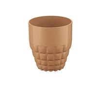 Guzzini - Tiffany, Bicchiere Basso in Materiale Plastico - Terracotta, Ø 8,5 x h9,5 cm | 350 cc - 225700242