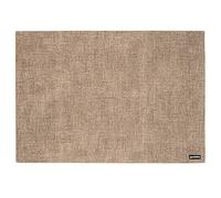 Guzzini - Tiffany, FABRIC Tovaglietta Rettangolare Double Face - Sabbia, 43 x 30 cm - 22609139
