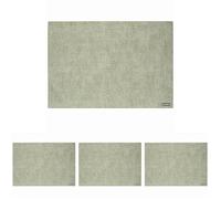 Guzzini - Tiffany, FABRIC Tovaglietta Rettangolare Double Face - Verde Menta, 43 x 30 cm - 22609160 (Confezione da 4)