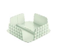 Guzzini - Tiffany, Portatovaglioli Orizzontale Quadrato con Barra Ferma Tovaglioli - Verde Malva, 20 x 20 x h7,3cm - 198700243