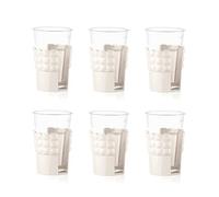 Guzzini Tiffany portabicchieri, San, Bianco Latte