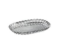 Guzzini Vassoio piccolo Tiffany Grigio 32 x 22,5 x 3 cm 27960192