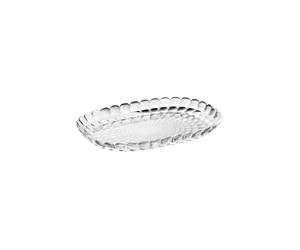 Guzzini - Tiffany, Vassoio M Piccolo - Trasparente, 32 x 22,5 x h3 cm - 27960100
