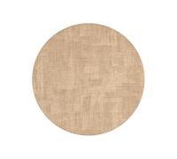 Guzzini Tovaglietta rotonda reversibile in tessuto, colore oro cielo