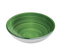 Guzzini - Twist, Contenitore in Materiale Riciclato L - Verde Kiwi, Ø 27,5 x h 8,7 cm | 2770 cc - 181628153