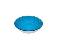Guzzini - Twist, Contenitore in Plastica Riciclata S - Blu, Ø 14 X h4,5 cm | 360 cc - 18161448