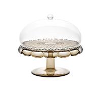 Guzzini - Vanity, alzata con campana, fumo, in Bio-based SAN e Bio-based SMMA - TERRA