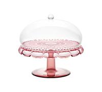 Guzzini - Vanity, alzata con campana in Bio-based SAN e Bio-based SMMA - ARIA (Rosa Flamingo)