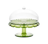 Guzzini - Vanity, alzata con campana, verde ninfea, in Bio-based SAN e Bio-based SMMA - TERRA